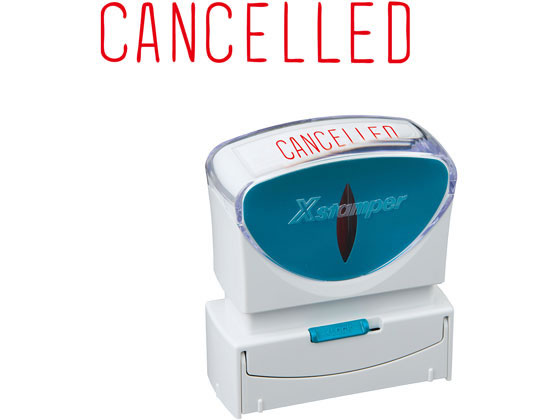 シヤチハタ Xスタンパービジネス キャップレスB型 赤 CANCELLED