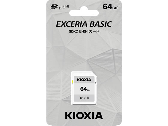 キオクシア SDメモリカード EXCERIA BASIC 64GB KCA-SD064GS