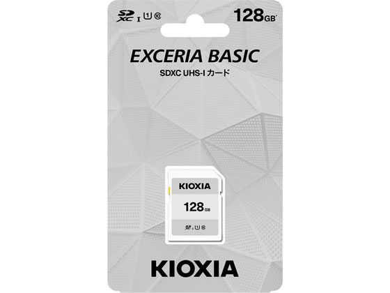 キオクシア SDメモリカード EXCERIA BASIC 128GB KCA-SD128GS