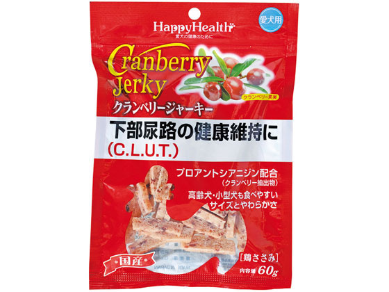 アースペット クランベリージャーキー 愛犬用60g