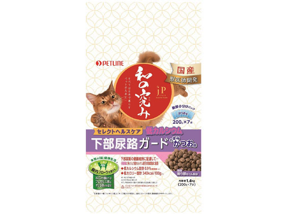 ペットライン JP和の究み 猫セレクト下部尿路G低カルシウム 1.4kg