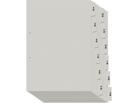 プラス たすけあ 4〜3月インデックス 6山×2 98-080 FL-809IS