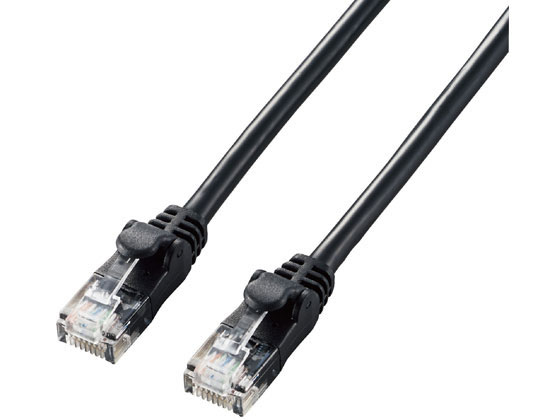 エレコム LANケーブル Cat6A やわらか 10m LD-GPAY BK10