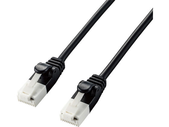 エレコム LANケーブル Cat6A やわらか 2m LD-GPAYT BK20が896円