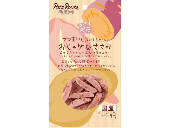 ペッツルート さつまいも入りおじゃがなささみ 40g