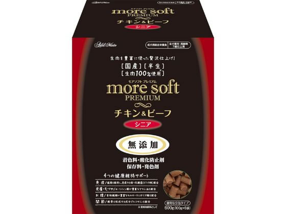 アドメイト営 moresoft プレミアムチキン&ビーフシニア 600g