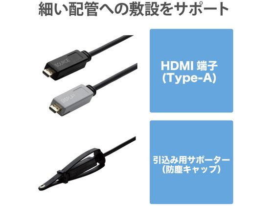 エレコム HDMIケーブル 50m 長尺 DH-HDLOB50BKが105,586円【ココデカウ】