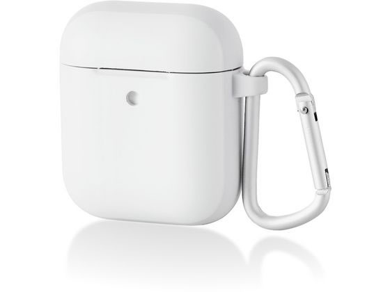 エレコム AirPods Proケース ワイヤレス充電Qi対応 ホワイト