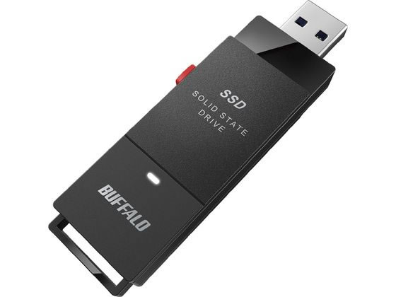 バッファロー USB3.2(Gen1) ポータブルSSD 250GB スティック型