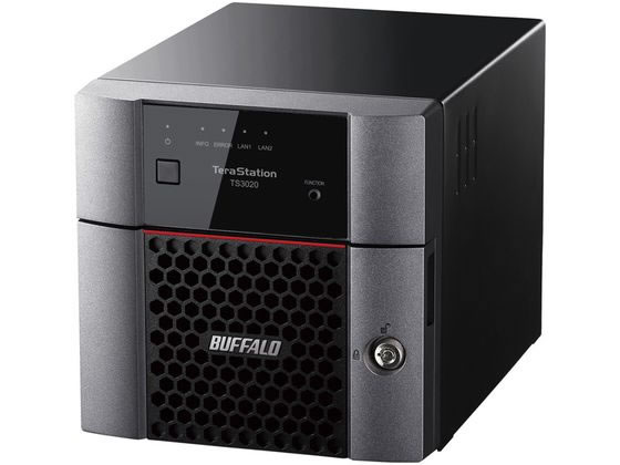 バッファロー 2ベイ デスクトップNAS 4TB TS3220DN0402