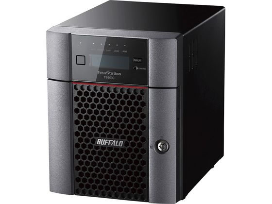 バッファロー 4ベイ デスクトップNAS 4TB TS6400DN0404