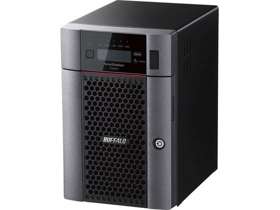 バッファロー 6ベイ デスクトップNAS 24TB TS6600DN2406