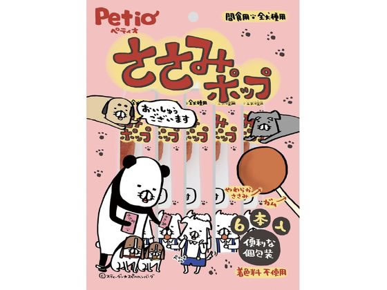 ペティオ ささみポップ 6本入