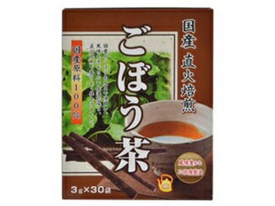 ユニマットリケン 国産 直火焙煎 ごぼう茶 3g×30袋