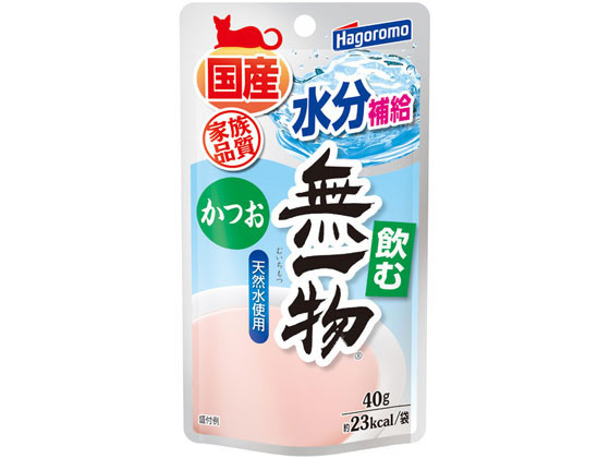 はごろもフーズ 飲む無一物パウチ かつお40g