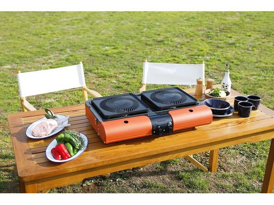 岩谷産業 カセットガス スタンドBBQグリル 「グリルスター」 CB-SBG-2が38,280円【ココデカウ】