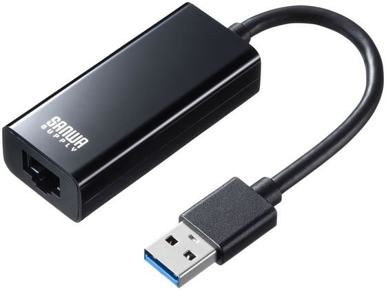 サンワサプライ USB3.2-LAN変換アダプタ(ブラック) USB-CVLAN1BKN