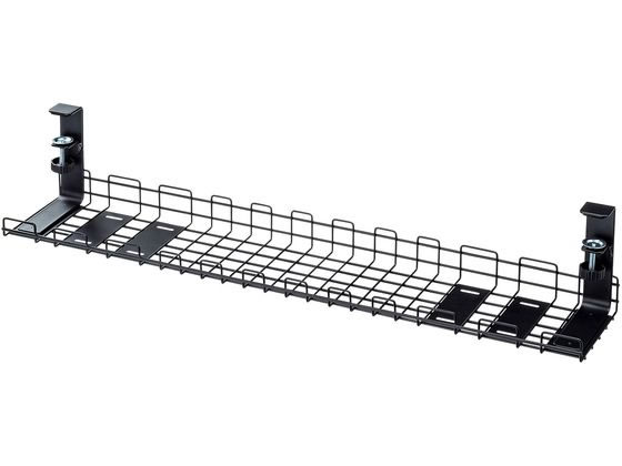 サンワサプライ ケーブル配線トレー ワイヤー Lサイズ ブラック CB-CT3BK