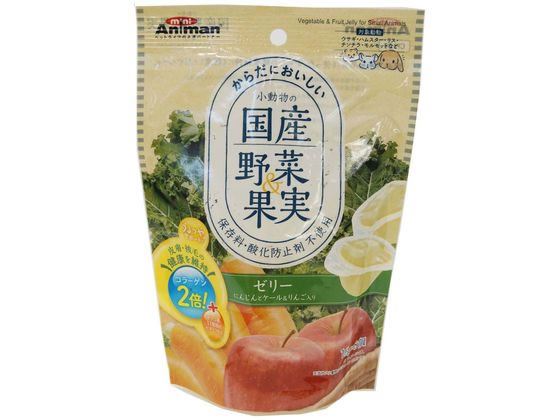 ドギーマンハヤシ 小動物野菜果実ゼリーにんじんケルりんご16g8コ