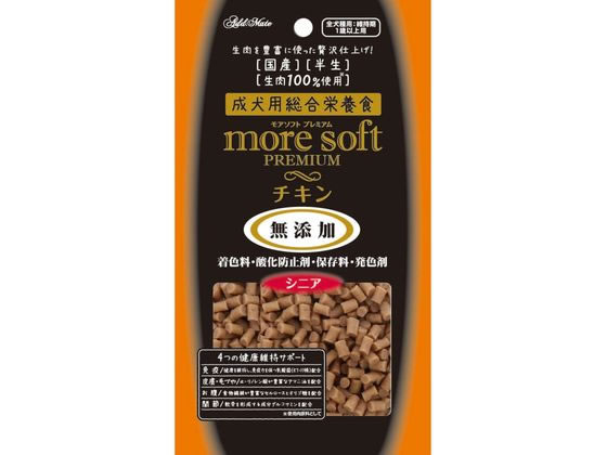 ペティオ アドメイト more softプレミアム チキン シニア 60g