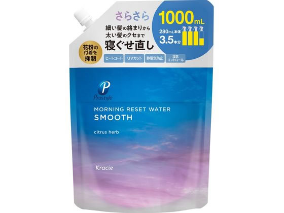 クラシエ プロスタイル モーニングリセットウォーター 詰替用 シトラスハーブ1000mL