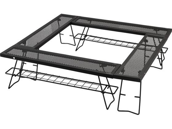 アイリスオーヤマ 焚き火テーブル ブラック TKB-TB98-BK