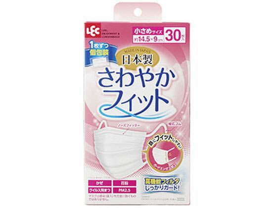 レック さわやかフィットマスク 小さめサイズ 30枚入