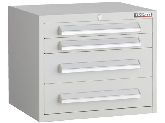 TRUSCO WLVR�^�L���r�l�b�g 500X412XH420 ���o4�i �z���C�g�F