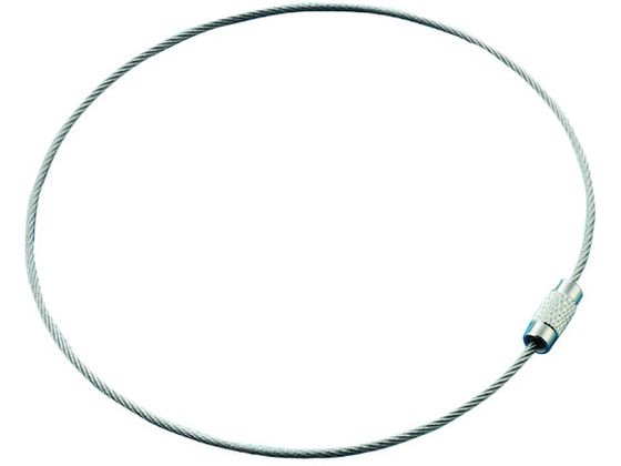 緑十字 ワイヤリング キーワイヤ 金具25 1.5Φ×300mm 10本組 ステンレス製 137250