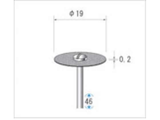 �i�J�j�V ���^���_�C���f�B�X�N ��19�~0.2�~����3 #200 14523