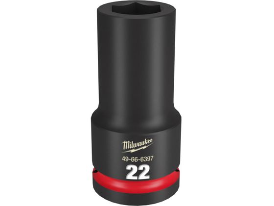 milwaukee SHOCKWAVE IMPACT DUTY �f�B�[�v�C���p�N�g�\�P�b�g 3 4�C���` 19mm �p 22mm 49-66-6397