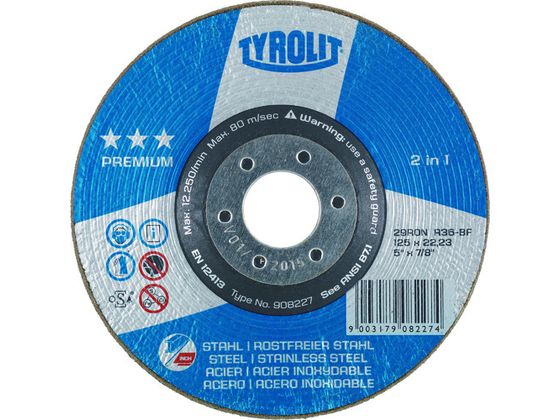 TYROLIT u f[ 125mm #36 908227