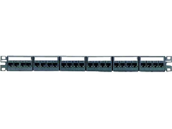 PANDUIT JeS6W[pb`plLbg 4|[gtF[Xv[g^Cv 24|[g 1U CPPKL6TG24WBL CPPKL6G24WBL