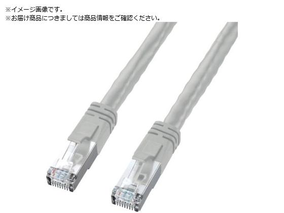 SANWA CAT6 LAN�P�[�u�� PoE�Ή��^�C�v ���C�g�O���[ 15m KB-T6POE-15