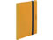 キングジム 二つ折りクリアーファイル コンパック A4 5ポケット 黄