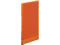 キングジム シンプリーズ クリアーファイル(透明)A4 20ポケット オレンジ