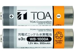 TOA ���C�����X�}�C�N�p�[�d�d�r WB-1000A-2