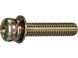 TRUSCO �i�x�������g���˂� P=4 �N�����[�g M3�~15 20�{�� �΂ˍ���+JIS���`���b�V���[�t�� ���ʃp�b�N Y856-0315