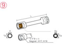 �i�b�N �}�O�l�b�g�`���[�u�^�C�v �G�N�X�e���V���� 12.��1�~��24mmx100L 414EMT10