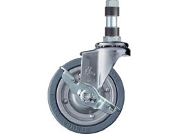 �n���}�[ �p�C�v�����ݎ��L���X�^�[ �p�C�v�����ݎ��L���X�^�[ ���� �X�g�b�p�[�t �ԗ֌a100mm �S���ԗ� �X�`�[���z�C�[�� ��22�p 4156EX-PR100