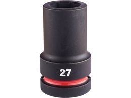 milwaukee SHOCKWAVE IMPACT DUTY �f�B�[�v�C���p�N�g�\�P�b�g 1�C���` 25.4mm �p 27mm 4932480424