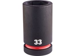 milwaukee SHOCKWAVE IMPACT DUTY �f�B�[�v�C���p�N�g�\�P�b�g 1�C���` 25.4mm �p 33mm 4932480427