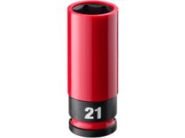 milwaukee SHOCKWAVE IMPACT DUTY �z�C�[���i�b�g�p�C���p�N�g�\�P�b�g 1 2�C���` 12.7mm �p 21mm �� 4932493373A