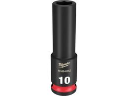 milwaukee SHOCKWAVE IMPACT DUTY �f�B�[�v�C���p�N�g�\�P�b�g 3 8�C���` 9.5mm �p 10mm 49-66-6152