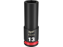 milwaukee SHOCKWAVE IMPACT DUTY �f�B�[�v�C���p�N�g�\�P�b�g 3 8�C���` 9.5mm �p 13mm 49-66-6155