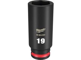 milwaukee SHOCKWAVE IMPACT DUTY �f�B�[�v�C���p�N�g�\�P�b�g 3 8�C���` 9.5mm �p 19mm 49-66-6161
