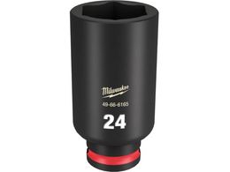 milwaukee SHOCKWAVE IMPACT DUTY �f�B�[�v�C���p�N�g�\�P�b�g 3 8�C���` 9.5mm �p 24mm 49-66-6165