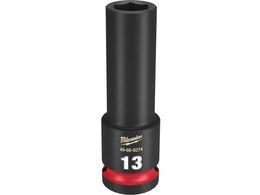 milwaukee SHOCKWAVE IMPACT DUTY �f�B�[�v�C���p�N�g�\�P�b�g 1 2�C���` 12.7mm �p 13mm 49-66-6274