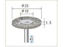 �i�J�j�V �d�|���C���[�u���V 10�{�� �z�C�[���^ ��23�~1.5�~����3 ����0.1 50444