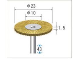 �i�J�j�V �^�J���C���[�u���V 10�{�� �z�C�[���^ ��23�~1.5�~����3 ����0.1 50464